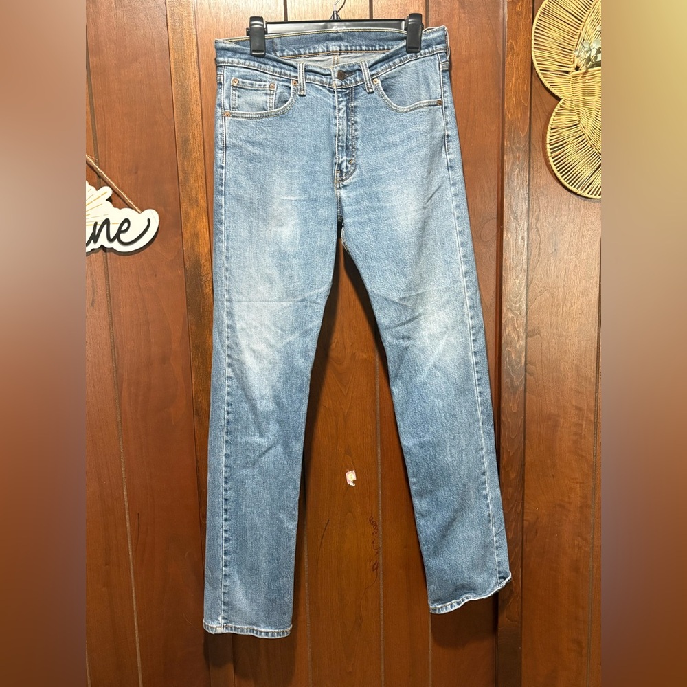 Levi's Light Blue Straight Jeans